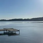 Karmelowe Kaszuby, Z Jacuzzi Na Tarasie Z Widokiem Na Jezioro *