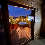 Alpstuga Karmelowe Kaszuby, Z Jacuzzi Na Tarasie Z Widokiem Na Jezioro