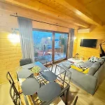 Karmelowe Kaszuby, Z Jacuzzi Na Tarasie Z Widokiem Na Jezioro 木屋 Stężyca