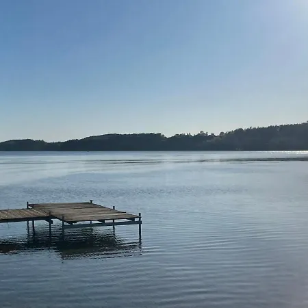 Karmelowe Kaszuby, Z Jacuzzi Na Tarasie Z Widokiem Na Jezioro *