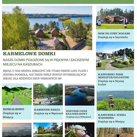 Karmelowe Kaszuby, Z Jacuzzi Na Tarasie Z Widokiem Na Jezioro * Stężyca