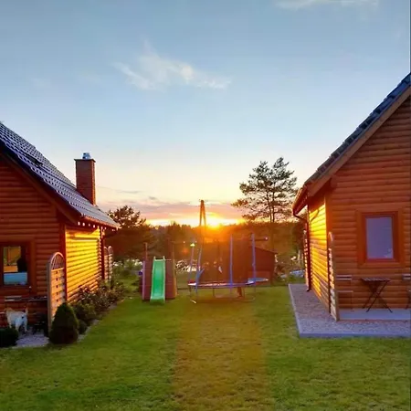 Karmelowe Kaszuby, Z Jacuzzi Na Tarasie Z Widokiem Na Jezioro