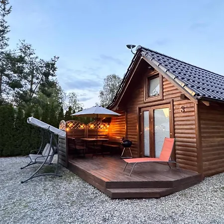 Chalet Karmelowe Kaszuby, Z Jacuzzi Na Tarasie Z Widokiem Na Jezioro *