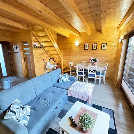 Karmelowe Kaszuby, Z Jacuzzi Na Tarasie Z Widokiem Na Jezioro *