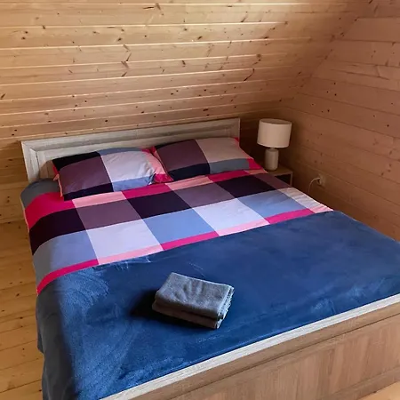 Karmelowe Kaszuby, Z Jacuzzi Na Tarasie Z Widokiem Na Jezioro Chalé Stężyca