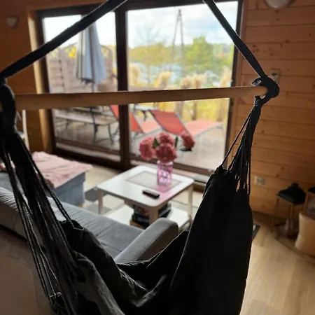 Karmelowe Kaszuby, Z Jacuzzi Na Tarasie Z Widokiem Na Jezioro Chalet *