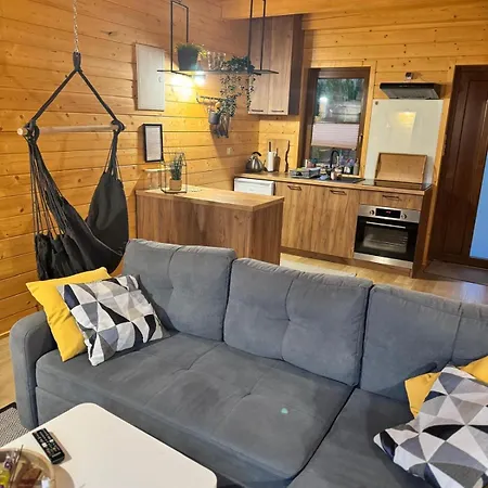 Karmelowe Kaszuby, Z Jacuzzi Na Tarasie Z Widokiem Na Jezioro