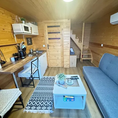 Karmelowe Kaszuby, Z Jacuzzi Na Tarasie Z Widokiem Na Jezioro Chalet