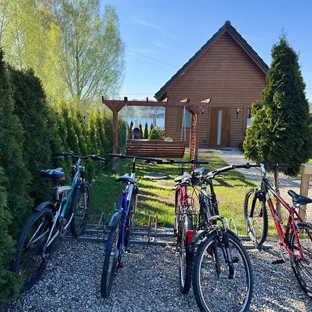 Karmelowe Kaszuby, Z Jacuzzi Na Tarasie Z Widokiem Na Jezioro