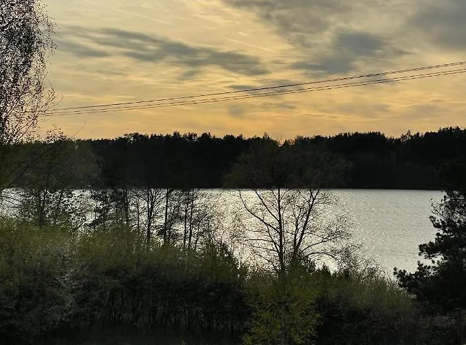 شاليه Karmelowe Kaszuby, Z Jacuzzi Na Tarasie Z Widokiem Na Jezioro