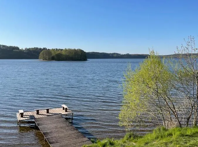 Karmelowe Kaszuby, Z Jacuzzi Na Tarasie Z Widokiem Na Jezioro * Stężyca