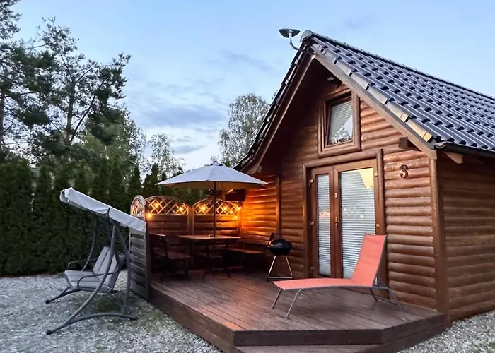 Alpstuga Karmelowe Kaszuby, Z Jacuzzi Na Tarasie Z Widokiem Na Jezioro *