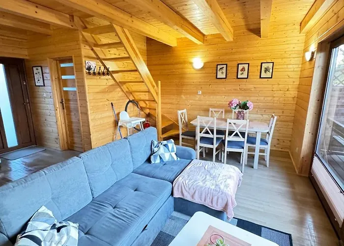 Karmelowe Kaszuby, Z Jacuzzi Na Tarasie Z Widokiem Na Jezioro *