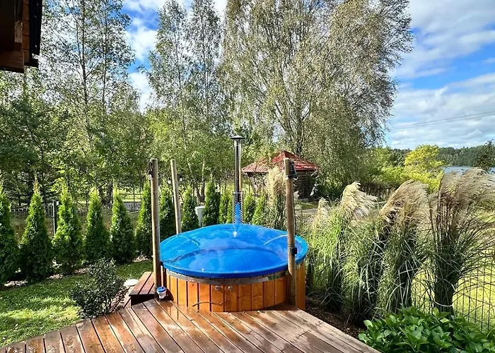 Karmelowe Kaszuby, Z Jacuzzi Na Tarasie Z Widokiem Na Jezioro * Stężyca