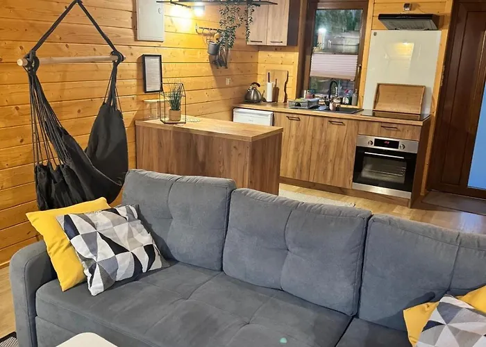 Karmelowe Kaszuby, Z Jacuzzi Na Tarasie Z Widokiem Na Jezioro